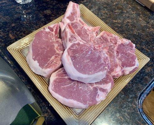 Bone in Pork Chops