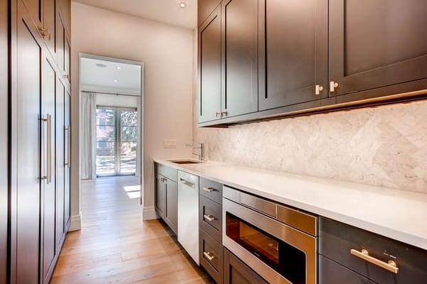 Contemporary Farmhouse  Butler's Pantry Room - Denver, CO