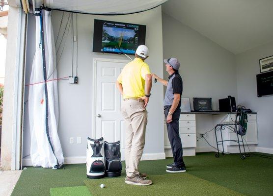 Golf Performance Center utilizes the latest technology to help you understand what parts of your swing need improvement.