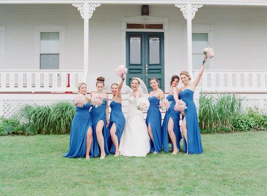 Bridal Party Wedding, Block Island RI