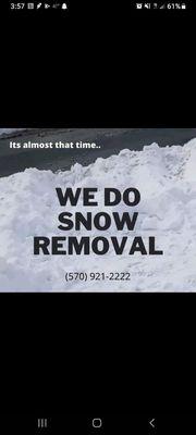 Snow removal