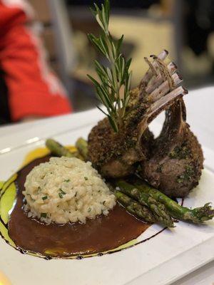 Rack of lamb