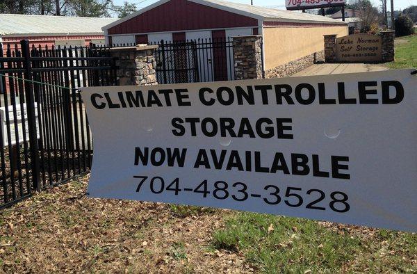 Climate Controlled Units Available