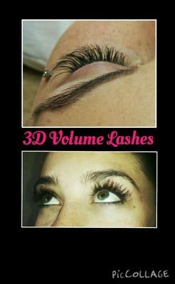 3D Volume Lash Extensions