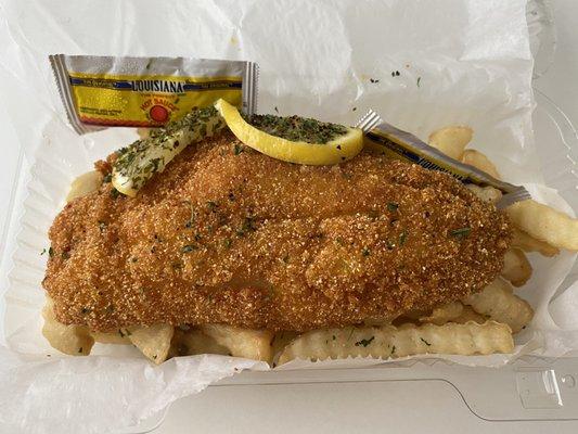 Fried Catfish and Fries