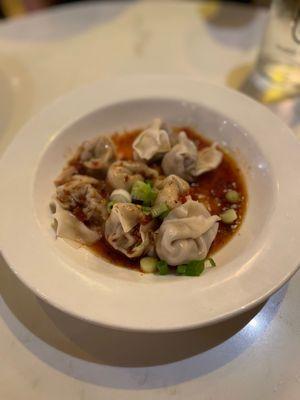 Pork Mini Dumpling with Chili Oil