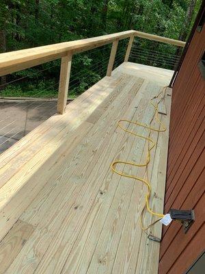 After decking reno