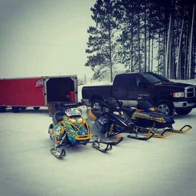 Custom snowmobile graphics/wraps