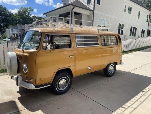 New tires on VW