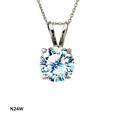 Diamond Solitaire Necklace