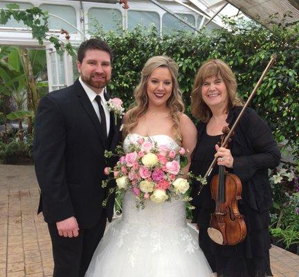 Ceremony at Bird Haven Greenhouse