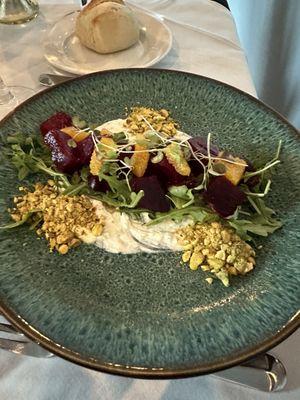 Goat Cheese and Beets