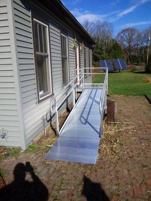 rental wheelchair ramp in Goshen, Massachusetts