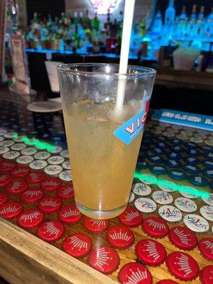 Long Island ice tea, all sour mix