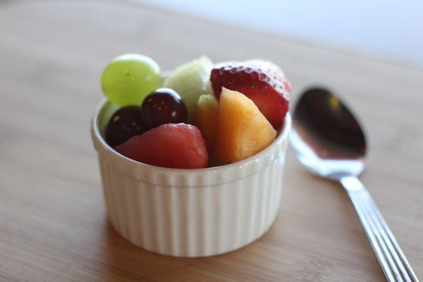 Our fresh fruit salads are made with in season fruits from our produce department