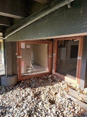 Custom Crawlspace Doors To Keep The Rodents Out