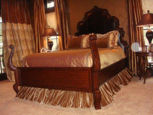 Custom Bedding and Drapery