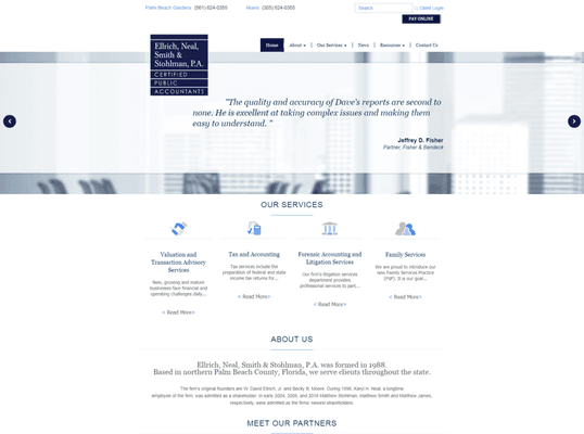 CPA Firm Site