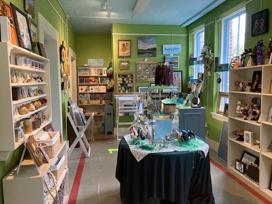 The Painted Palette Gift Shop is full of treasures by local artists and authors.