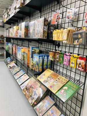 Over 400 board games titles