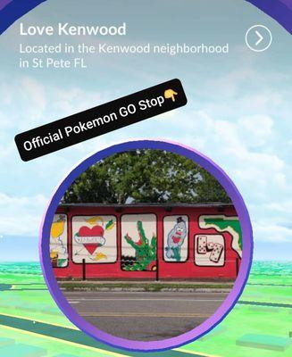 Murals outsides are an OFFICIAL Pokemon GO stop!