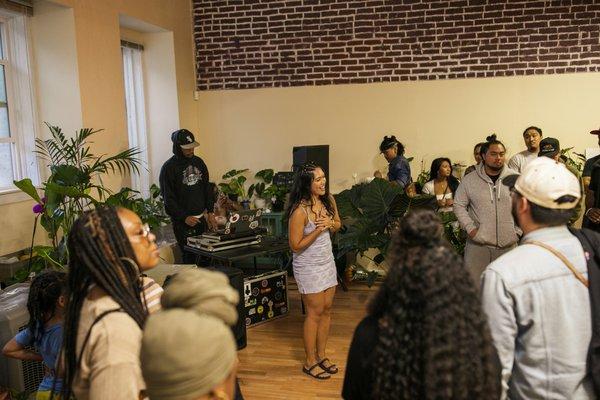 Host your next event in the plant studio