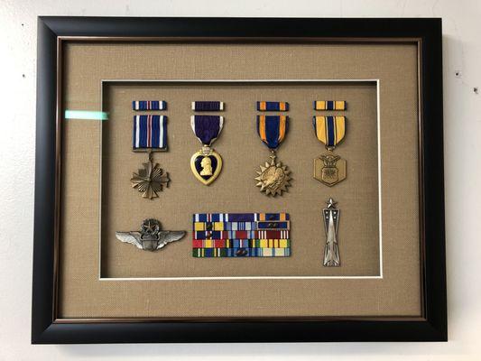 Medal shadow box