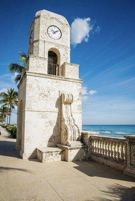 Clock Tower Worth Avenue Palm Beach