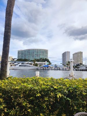 View of the Intracoastal next to us.