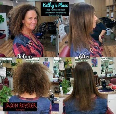 Check out this cut & style!

I can use a variety of straightening techniques including Uberliss a system comparable to Karati...