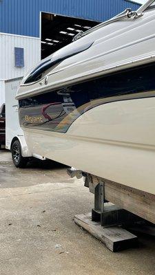 Bryant boat in for restoration