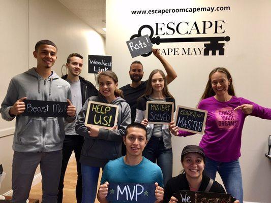 Escape Room fun!!