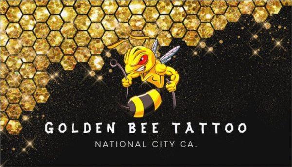 Golden bee tattoo National city California