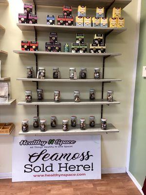 You can find a variety of teas and healthy botanical blends here at Healthy N Space.