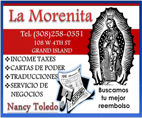 La Morenita/ Documento Central