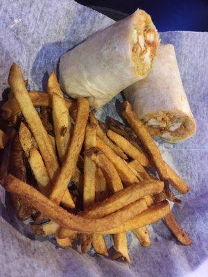 Buffalo chicken wrap