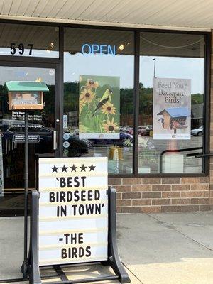 Wild bird feeding and nature shop in Cuyahoga Falls, Ohio.