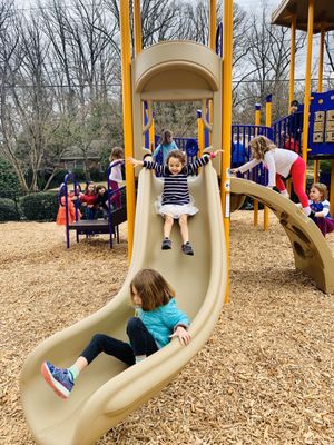 Brand new playground structure (2019)