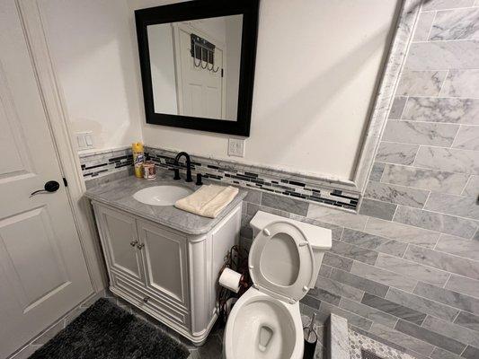 Bathroom renovation