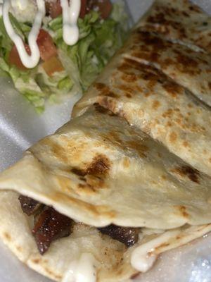 Steak quesadilla