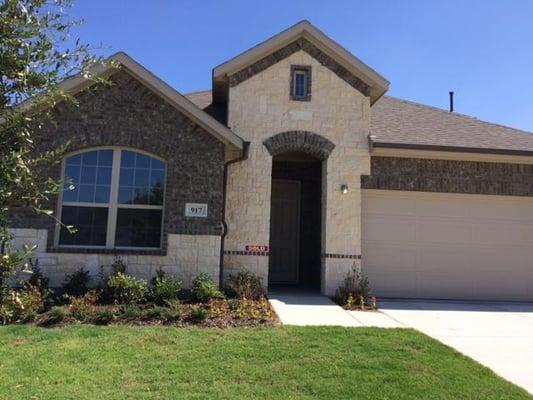 Beautiful New Construction Home by Ashton Woods built especially for BJ and Stephanie Wright.