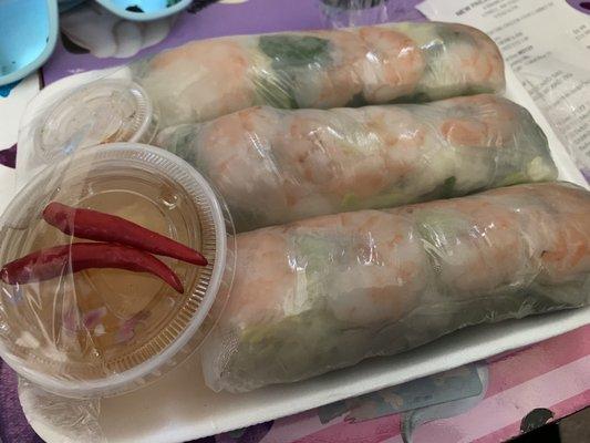 Springrolls $6.99