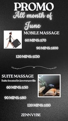 JUNE PROMO! Take advantage of it!