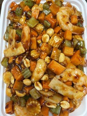 Kung Pao shrimp