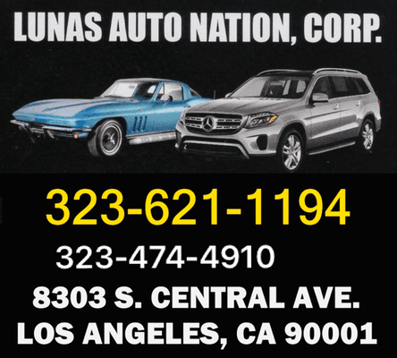 Luna's Auto Nation