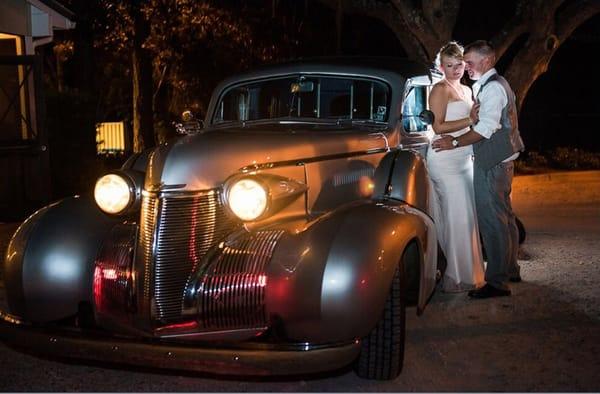 Our vintage cars are perfect for anniversary, wedding, and dinners.