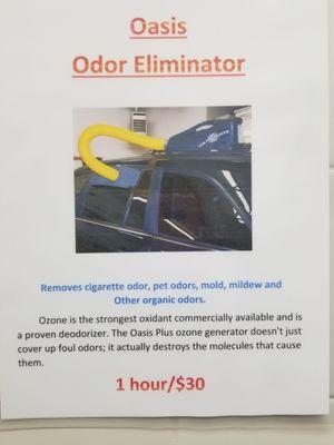 Odor eliminator? Yayyy