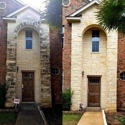 Limestone Restoration Complete in Avery Ranch!