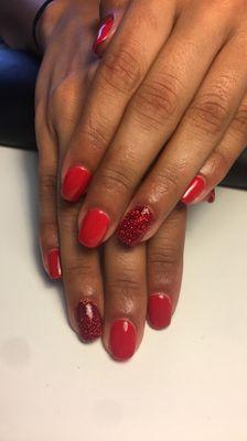 Gel manicure $30