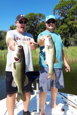 A great day out with Epic bass guide service.